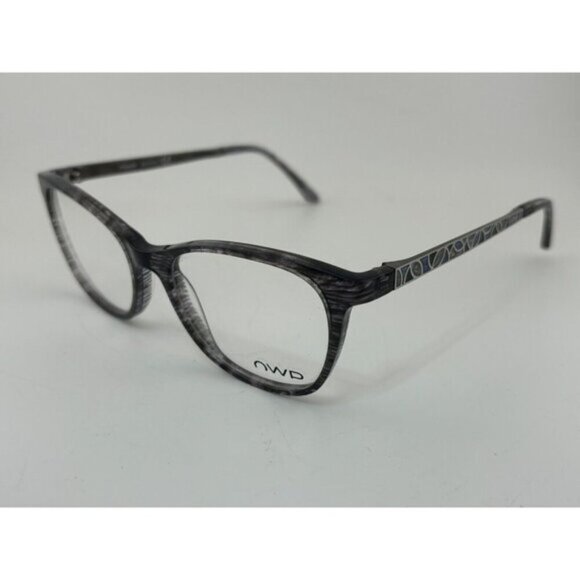 NWP Germany - Model 2177-400 | 52-17-135 Blue Geometric Eyeglass Frames - Picture 1 of 6